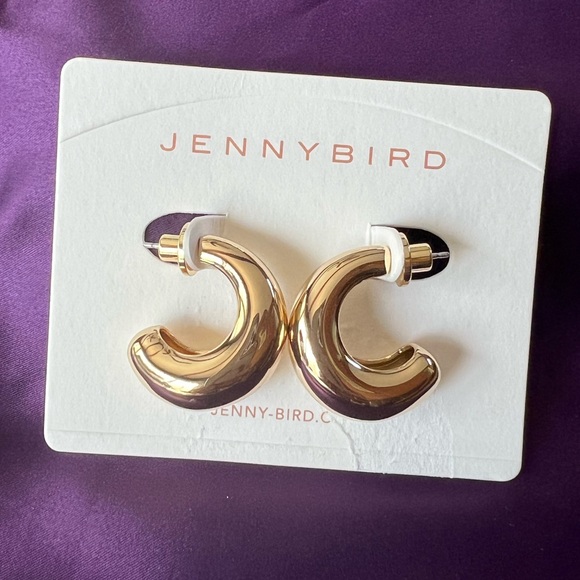 Jenny Bird Full Volume Hoop Earrings - Picture 3 of 9